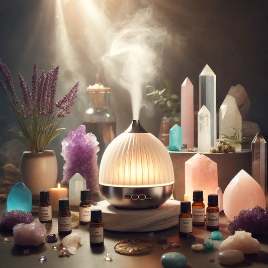 Harness the Power of Aromatherapy: Transform Your Space with BBPD’s Essential Oils and Crystal Diffusers