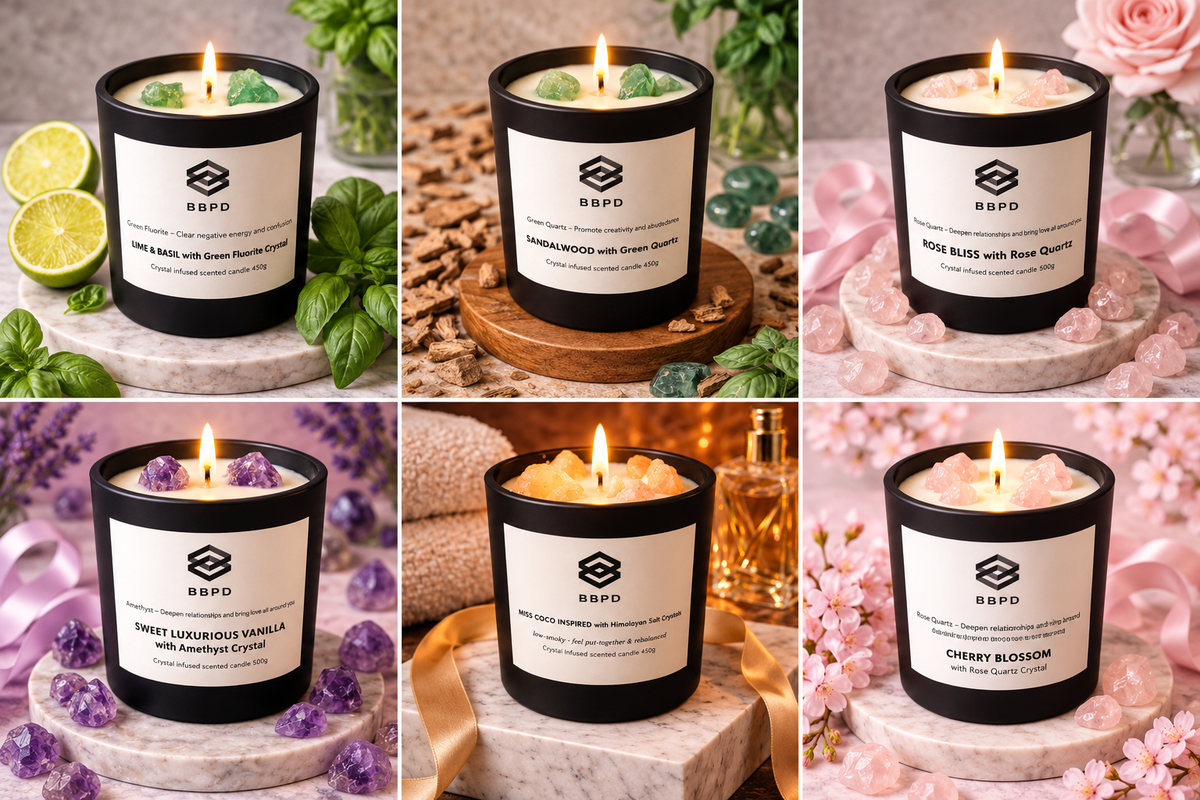 Crystal candles