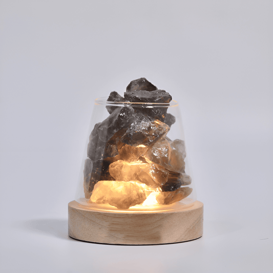 Crystal Healing Smokey Quartz Oil Diffuser Stone