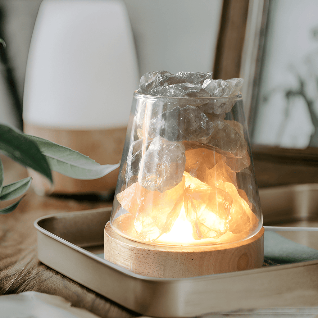 Crystal Smokey Quartz Oil Diffuser Stone
