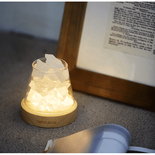 Clear Quartz Crystal Aromatheraphy Amplification Energy Oil Diffuser Stone - BBPD