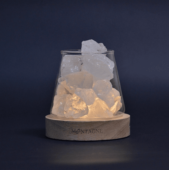 Clear Quartz Crystal Aromatheraphy Amplification Energy Oil Diffuser Stone - BBPD