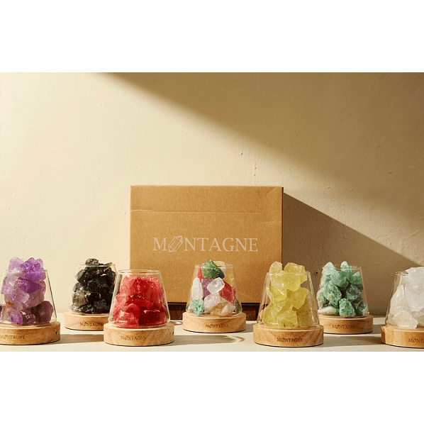 Clear Quartz Crystal Aromatheraphy Amplification Energy Oil Diffuser Stone - BBPD