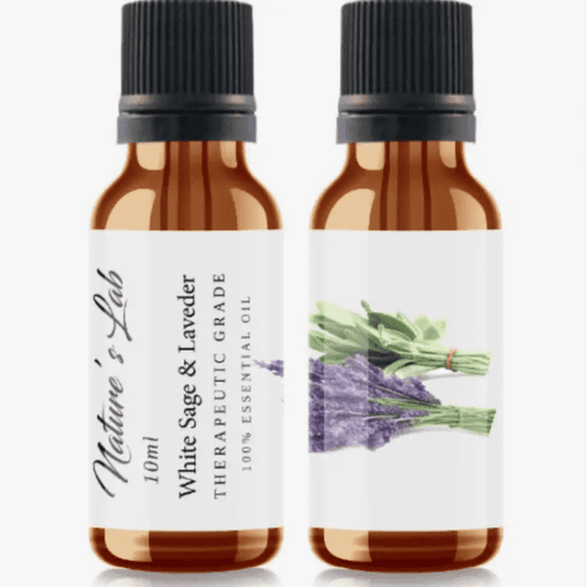 White Sage & Lavender Fragrance Oil 10ml - BBPD